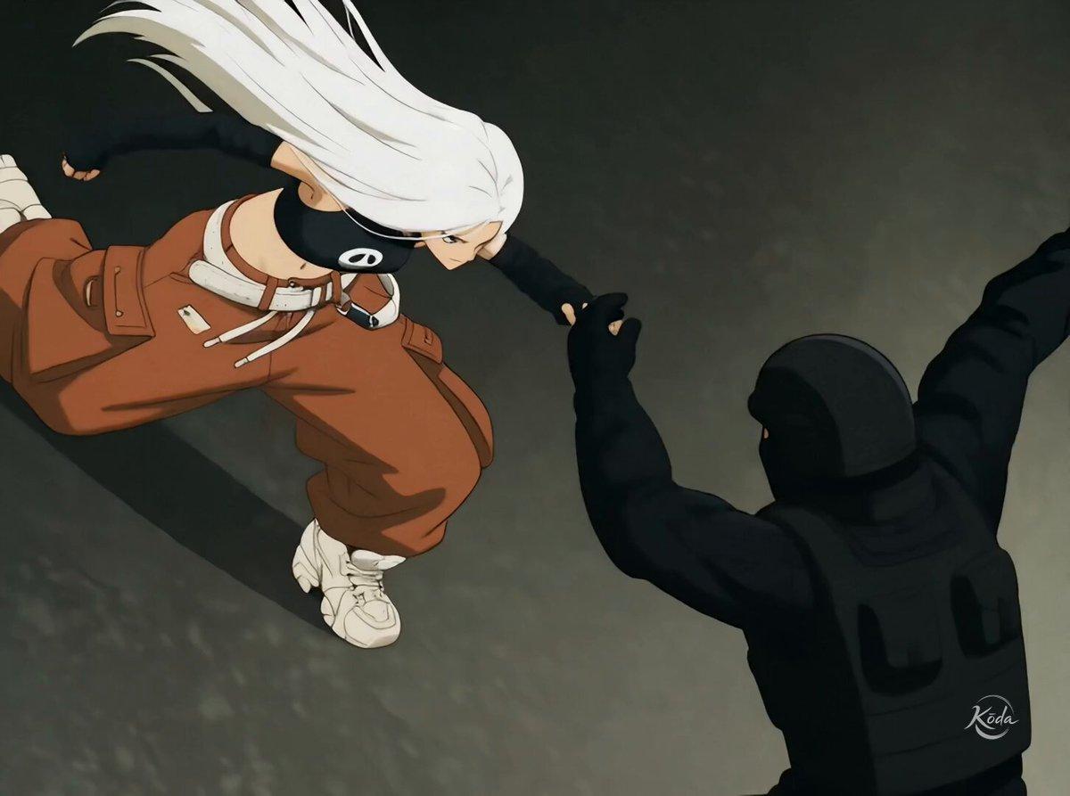 Teleport Combat Anime Sequence