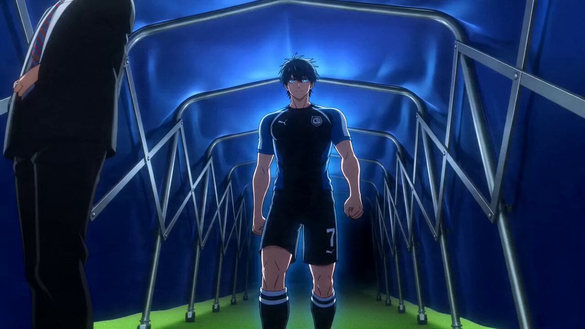 A fearless football superstar with electric-blue eyes and unstoppable…