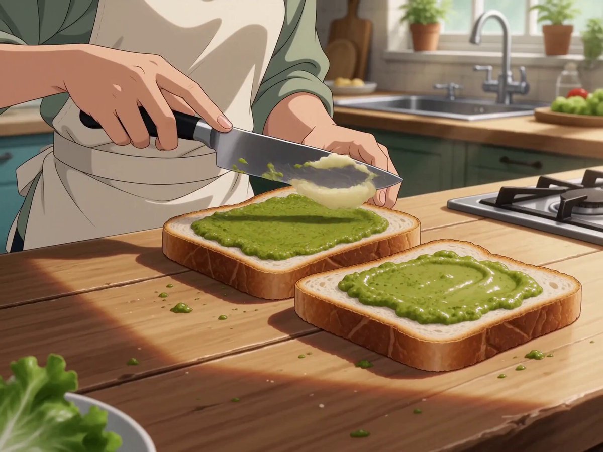 Create a 15-second cinematic anime/webtoon cooking video featuring a…